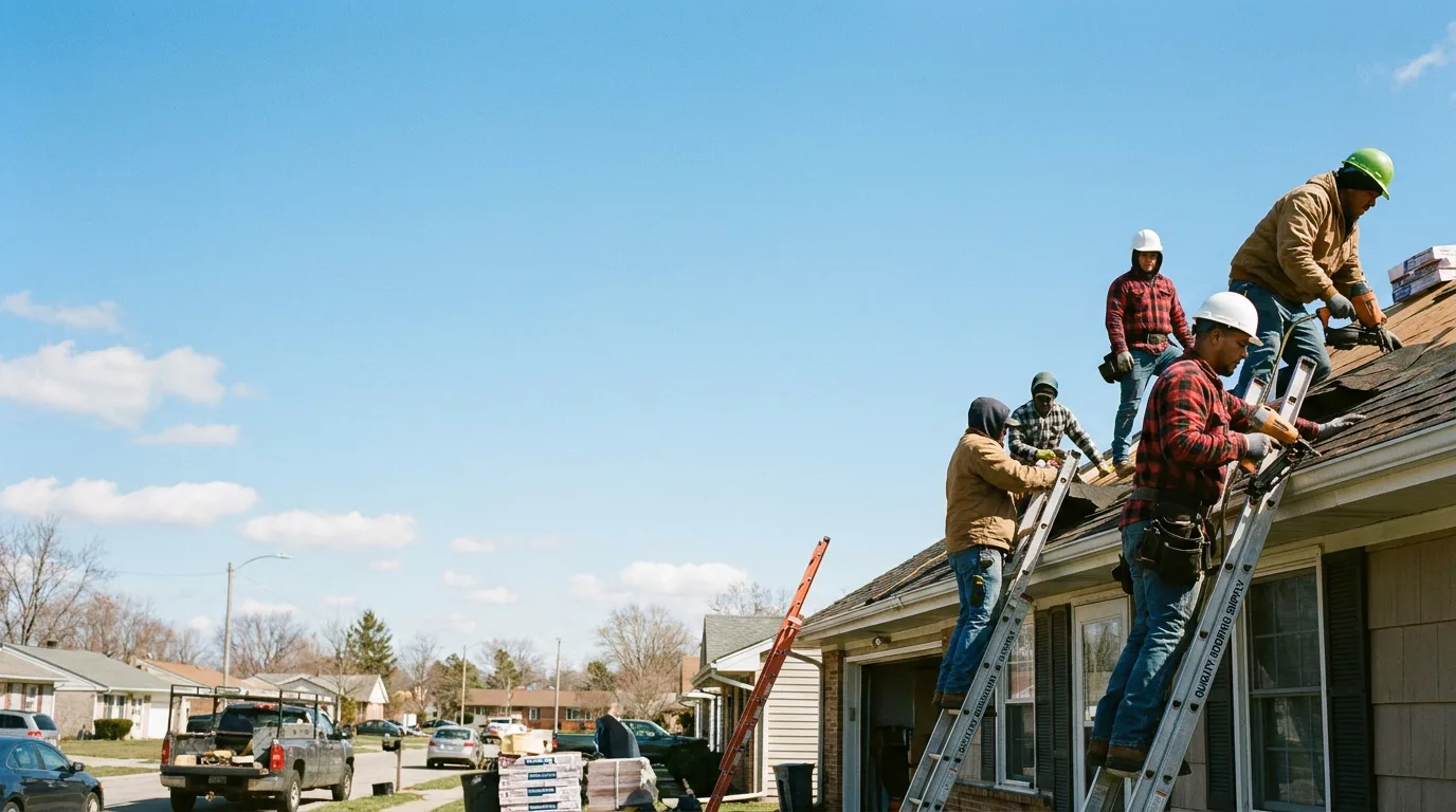 Roofing in New Bedford, IL near me